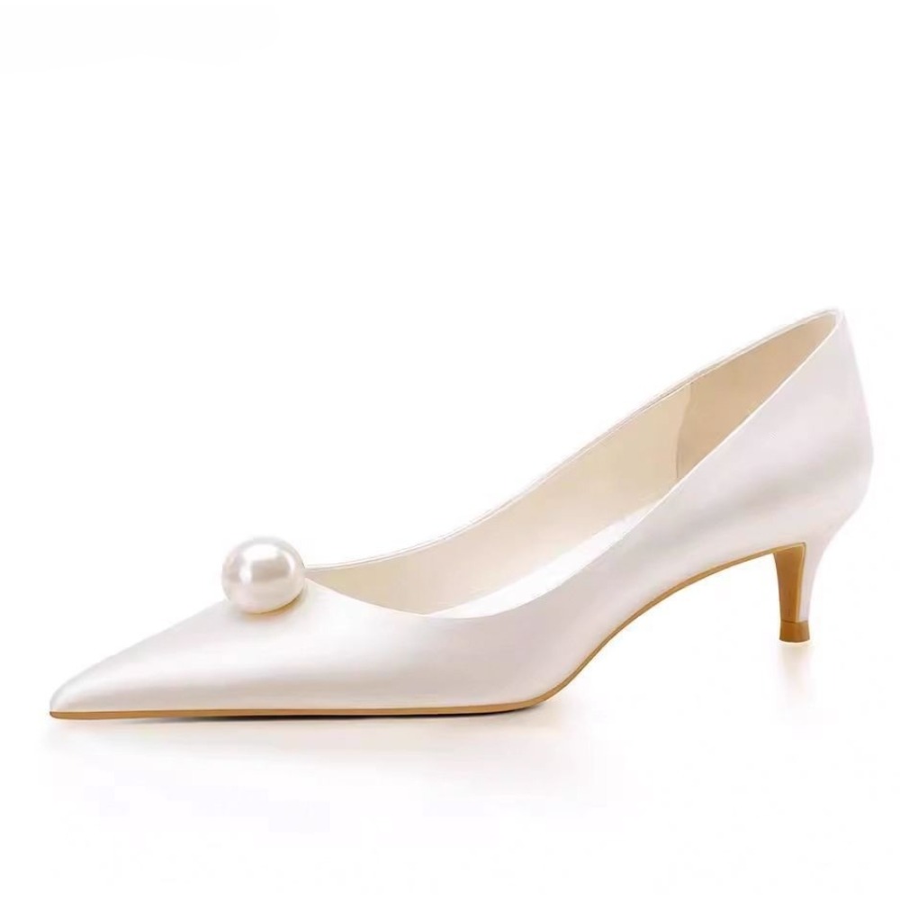 New White Satin Wedding Bride  - đánh giá và giá Women Formal Wear For Wedding