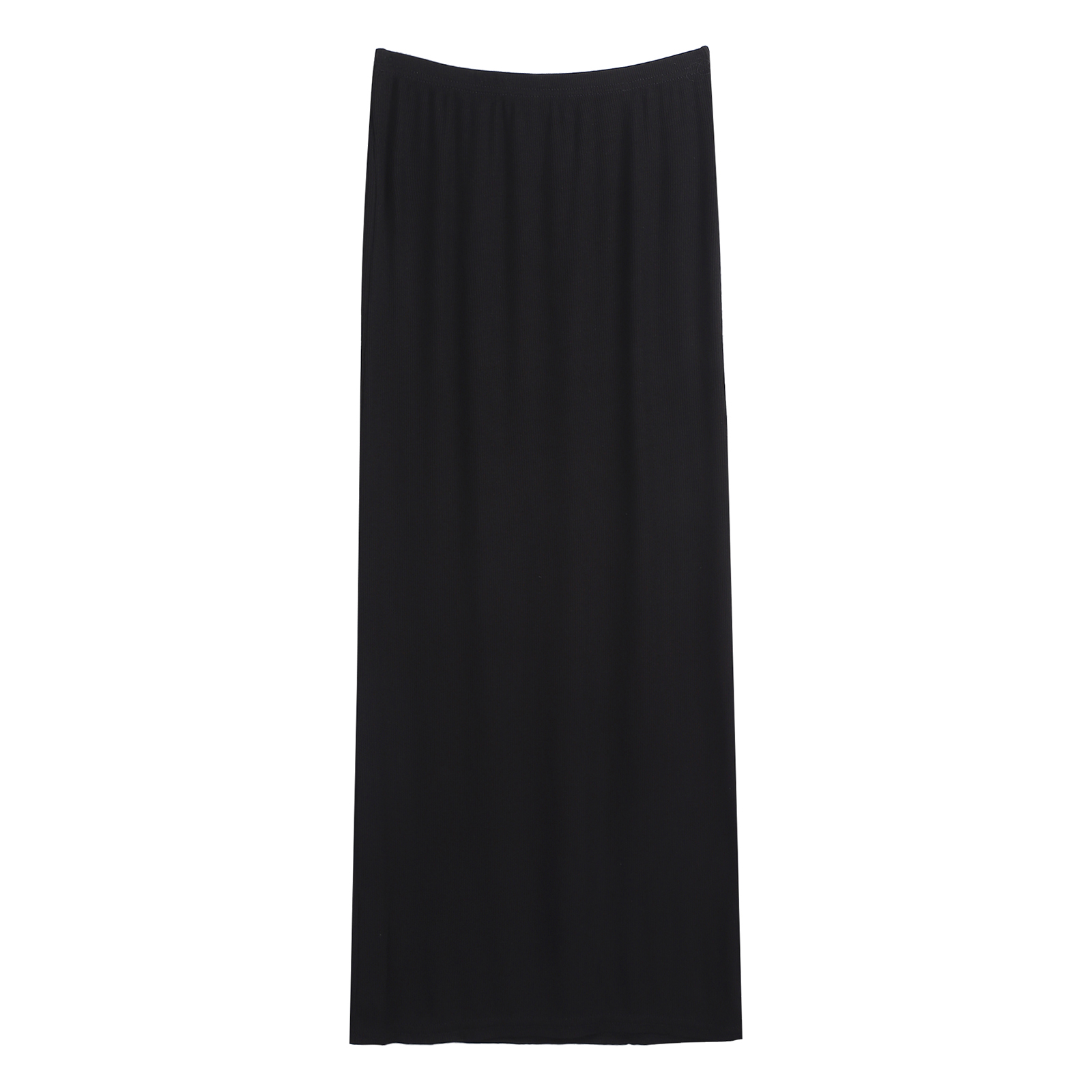 Maternity Elastic Waist Solid  - đánh giá và giá Pencil Skirt Midi
