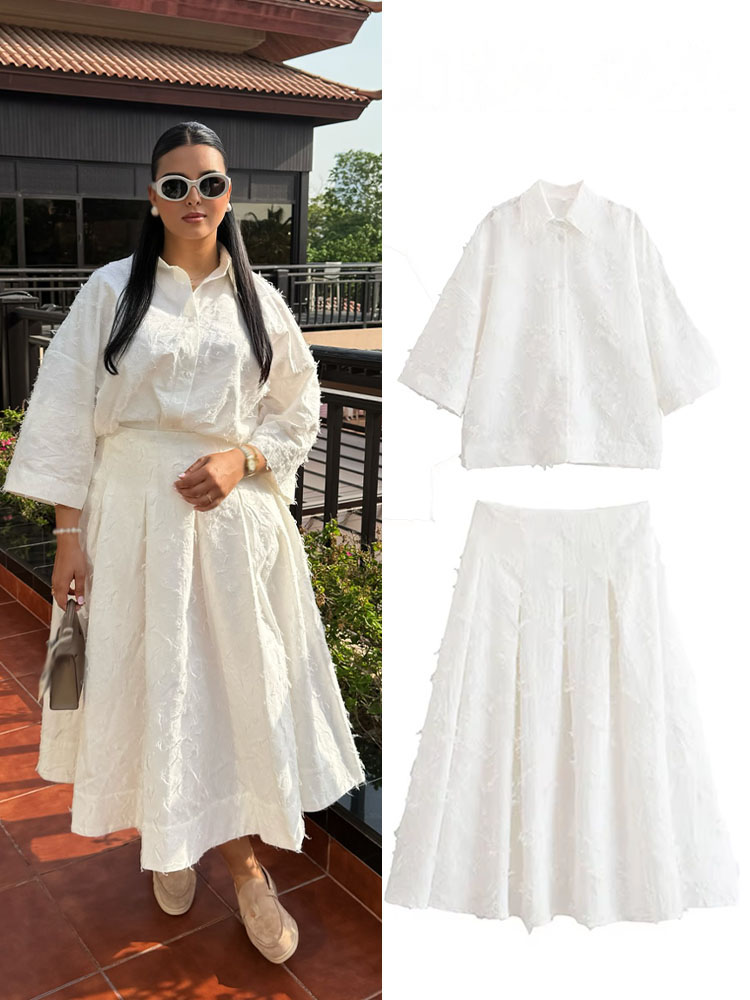 HH Women Tassel Sets White Tur - đánh giá và giá Pencil Skirt Midi