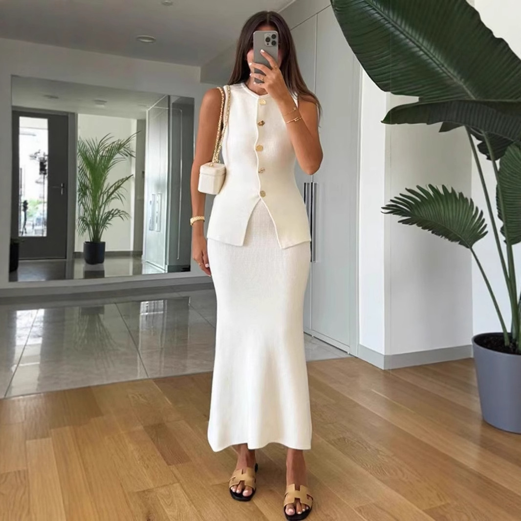 Round-neck Single-breasted Sle - đánh giá và giá Women'S Formal Day Wear