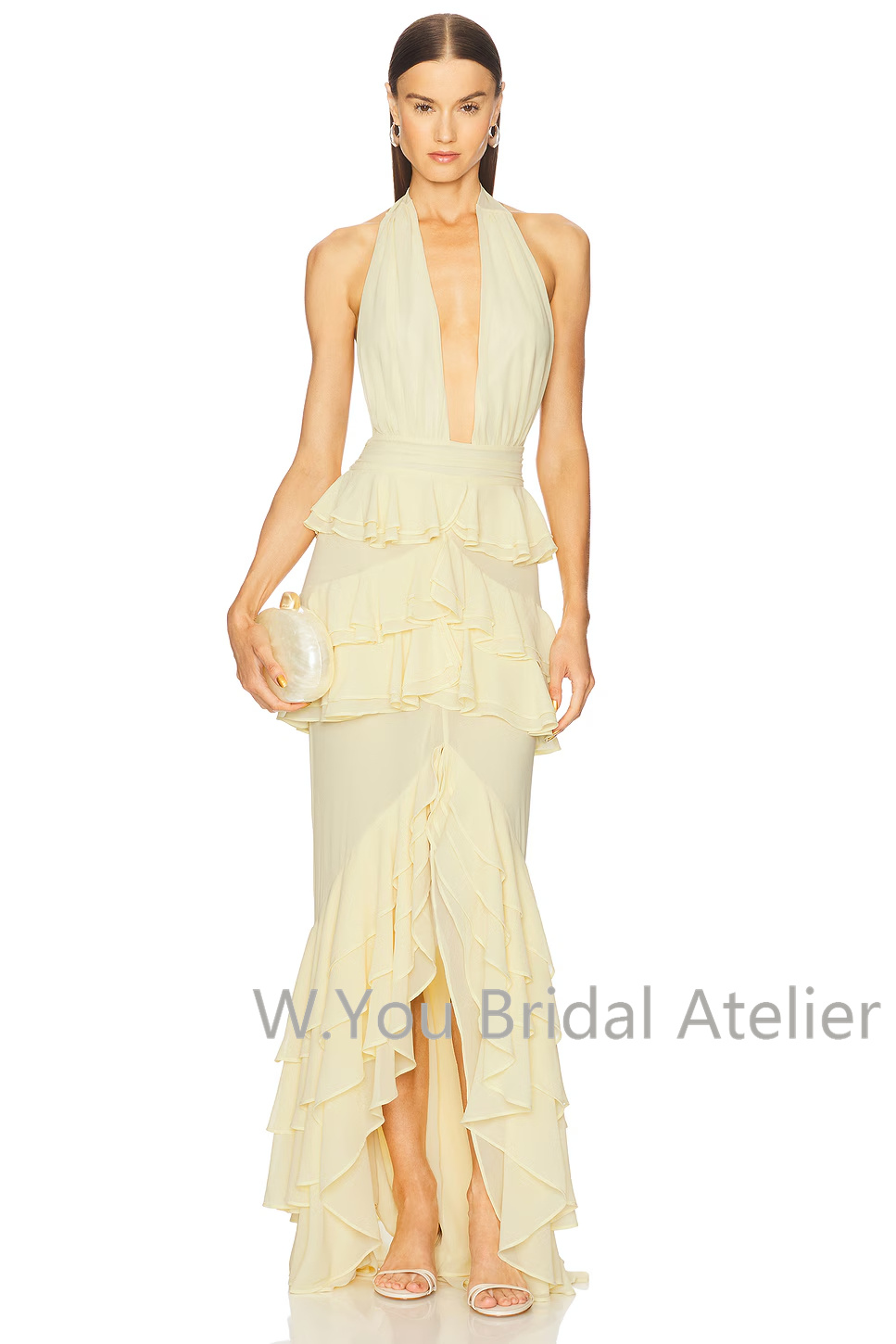 Evening Dresses Deep V Neck Ha - đánh giá và giá Women'S Formal Wear For Wedding Guest