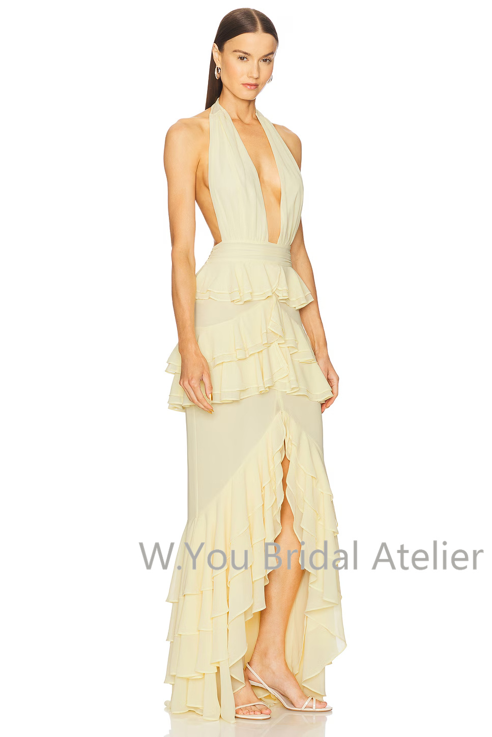 Evening Dresses Deep V Neck Ha - đánh giá và giá Women'S Formal Wear For Wedding Guest