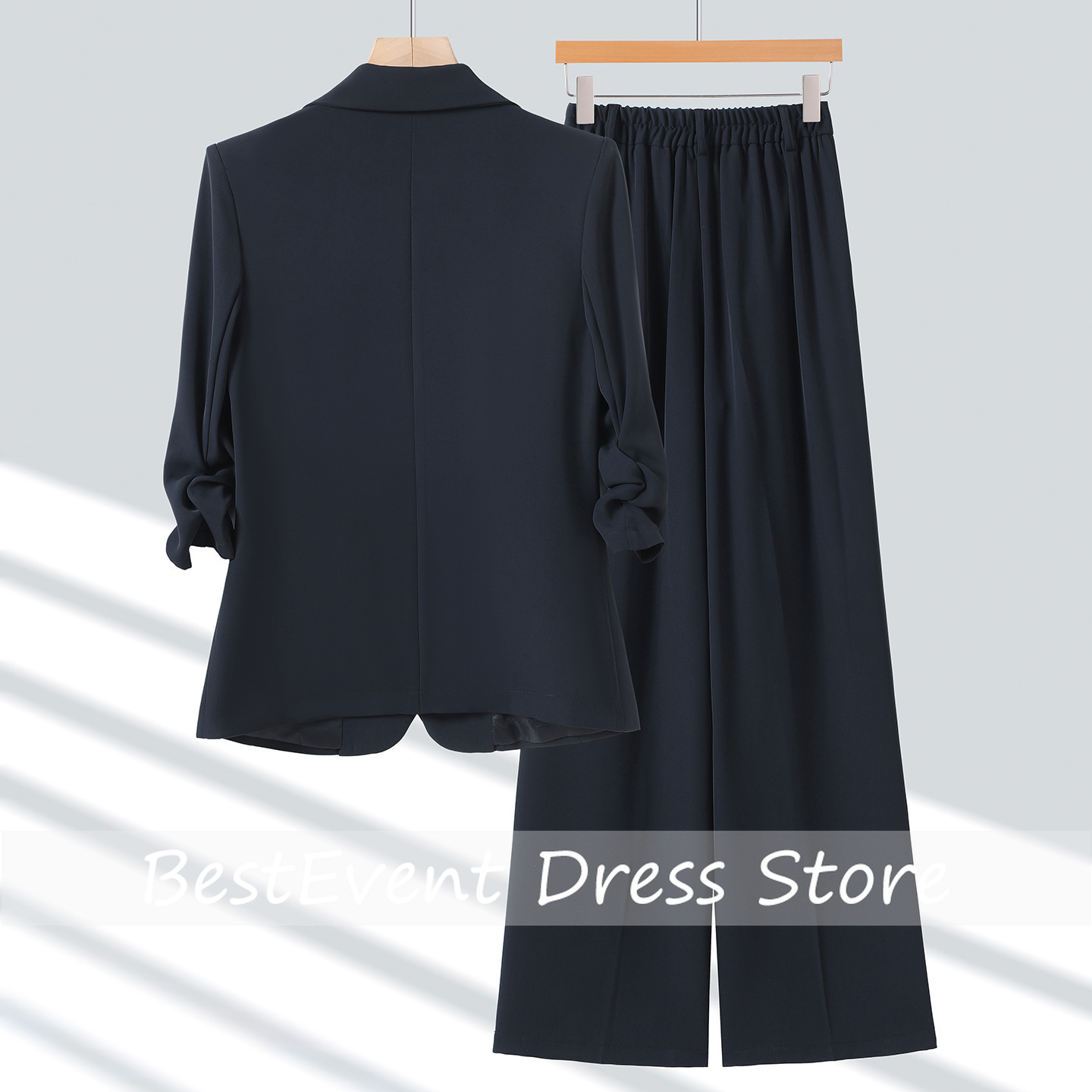 Light Blue Women's Suit Jacket - đánh giá và giá Blazer Set Women Formal