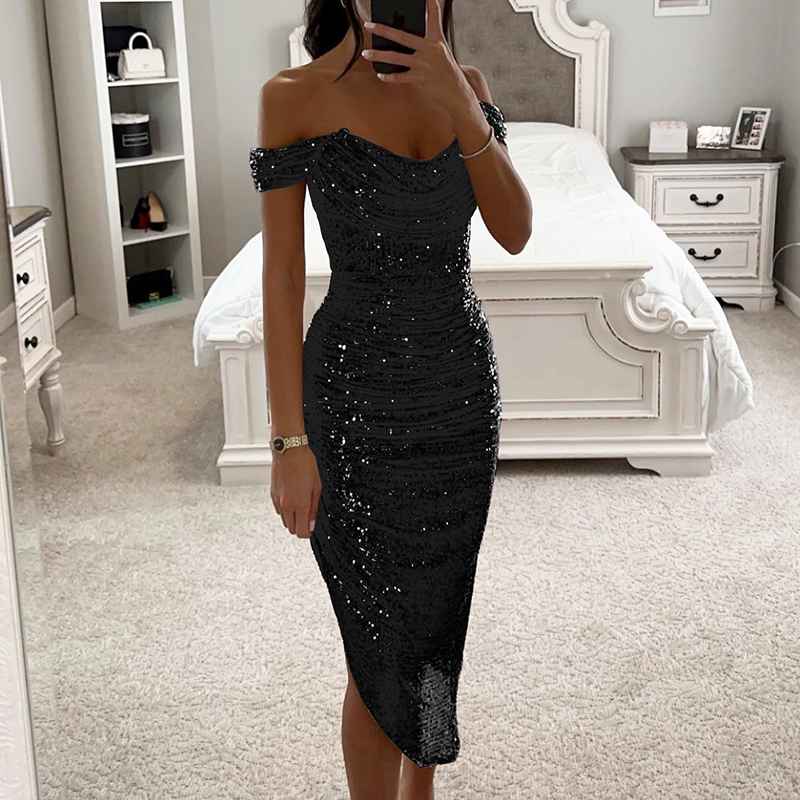 Sexy Asymmetrical Shinny Glitt - đánh giá và giá Women Formal Wear Zara