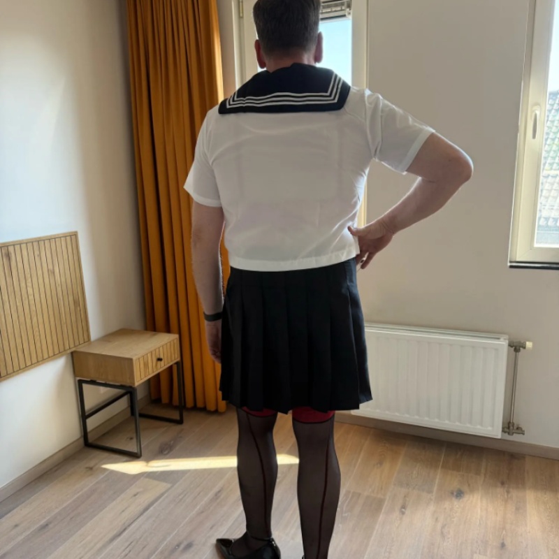 S-8XL Japan School Girl JK Uni - đánh giá và giá Pencil Skirt Midi