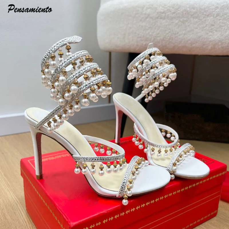 Luxury Rhinestones Pearls Tass - đánh giá và giá Women Formal Wear For Wedding