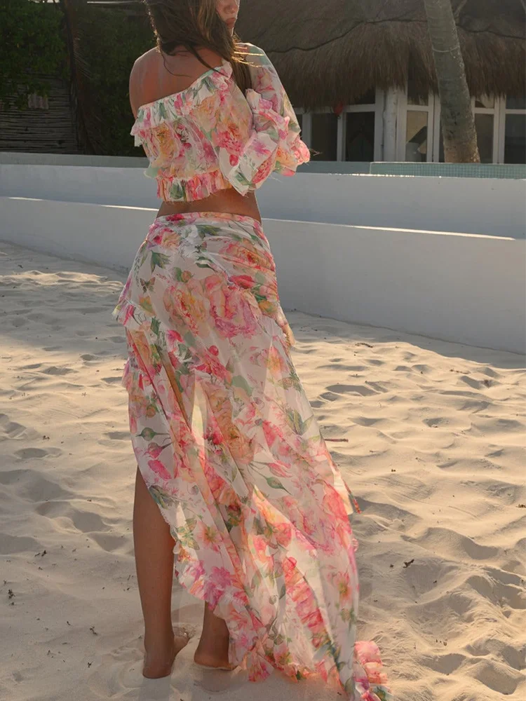 2025 Two Pieces Cover Up Sexy  - đánh giá và giá Pencil Skirt Midi