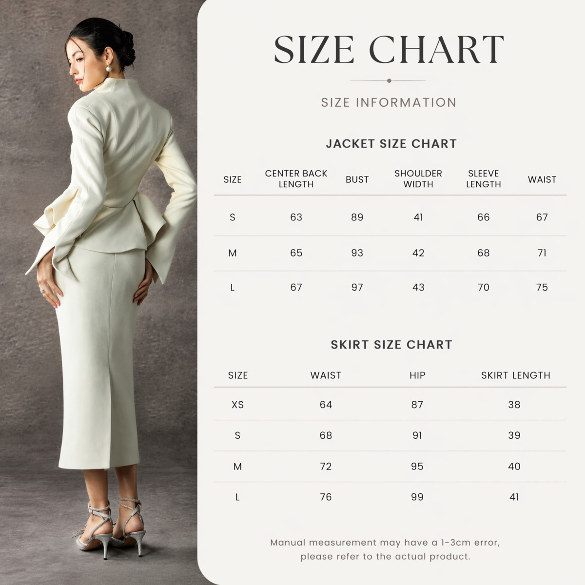 IG26 Women's Stand Collar Pepl - đánh giá và giá Pencil Skirt Midi