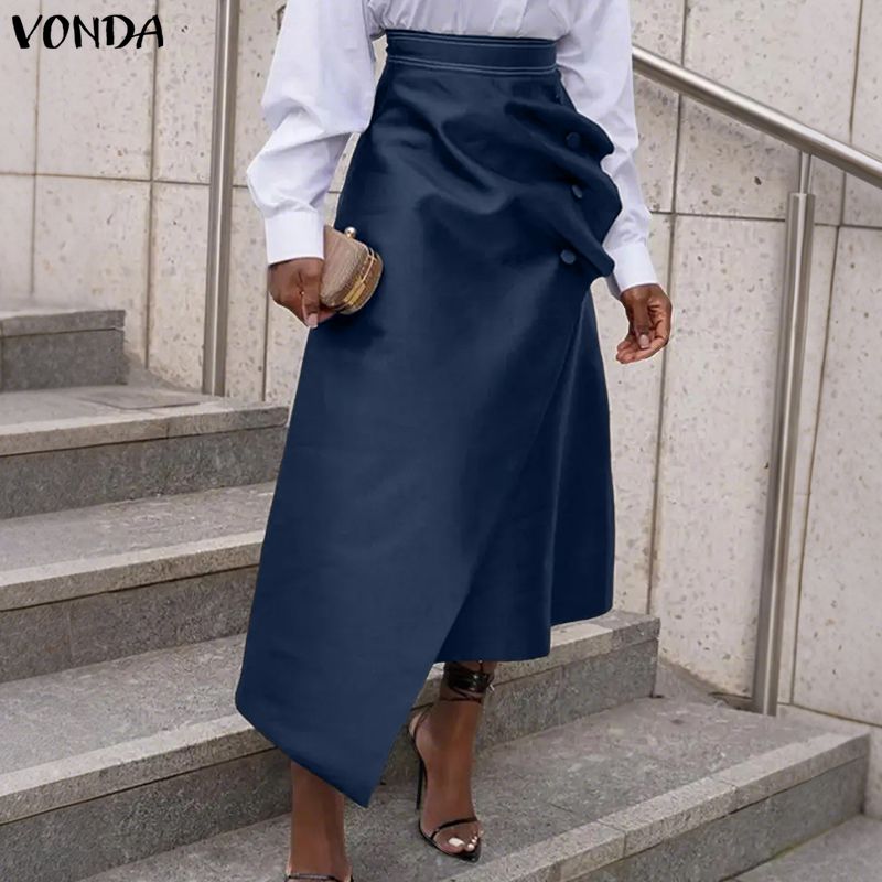 VONDA Plus Size 5XL Elegant Wo - đánh giá và giá Pencil Skirt Midi