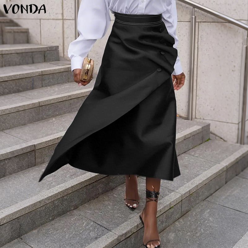VONDA Plus Size 5XL Elegant Wo - đánh giá và giá Pencil Skirt Midi