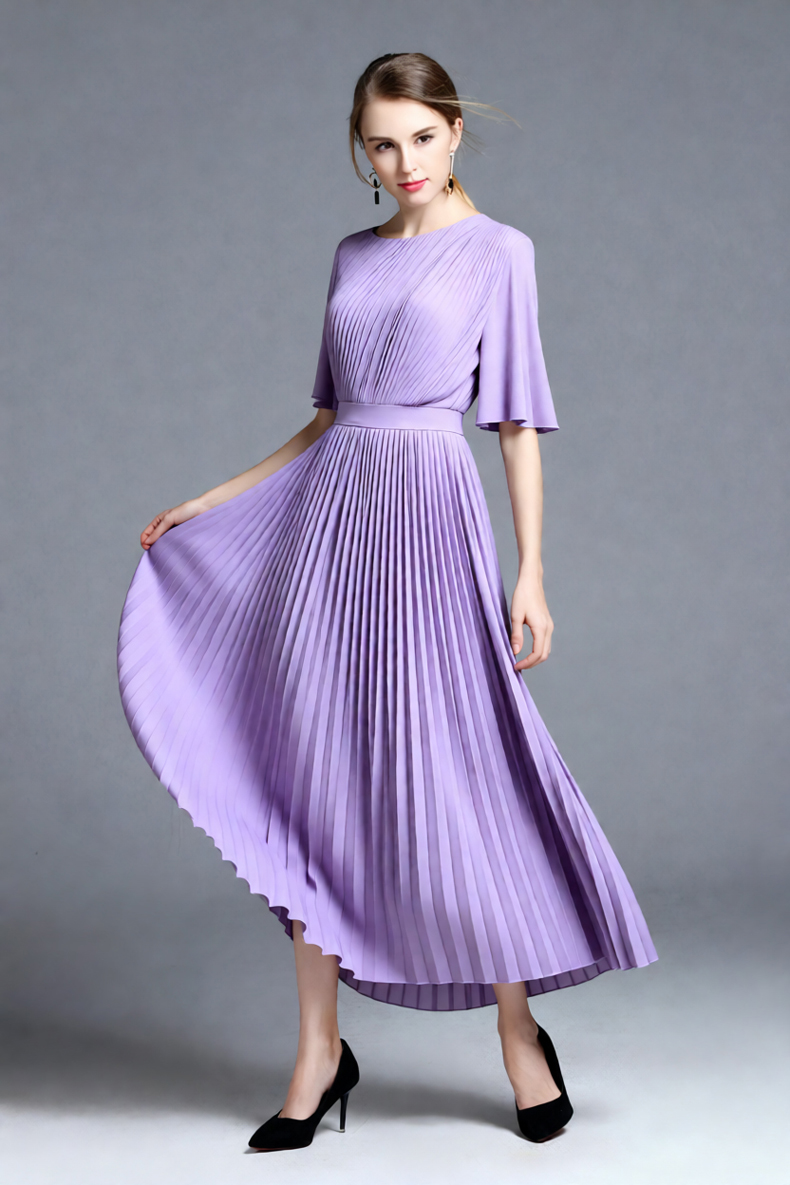 Women's Lilac Cape Sleeve Plea - đánh giá và giá Women'S Formal Wear For Wedding Guest