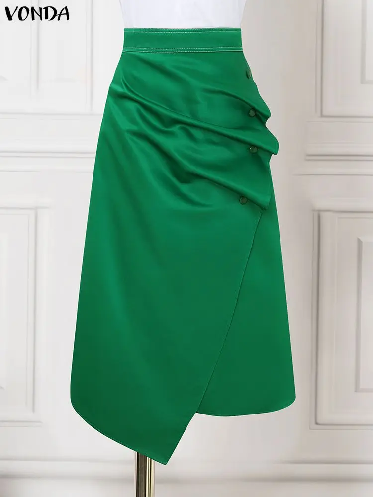 Plus Size Satin Skirts VONDA E - đánh giá và giá Pencil Skirt Midi